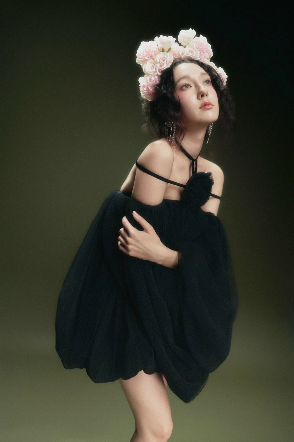 OIA STUDIO - Soraya Blouse Top — Black