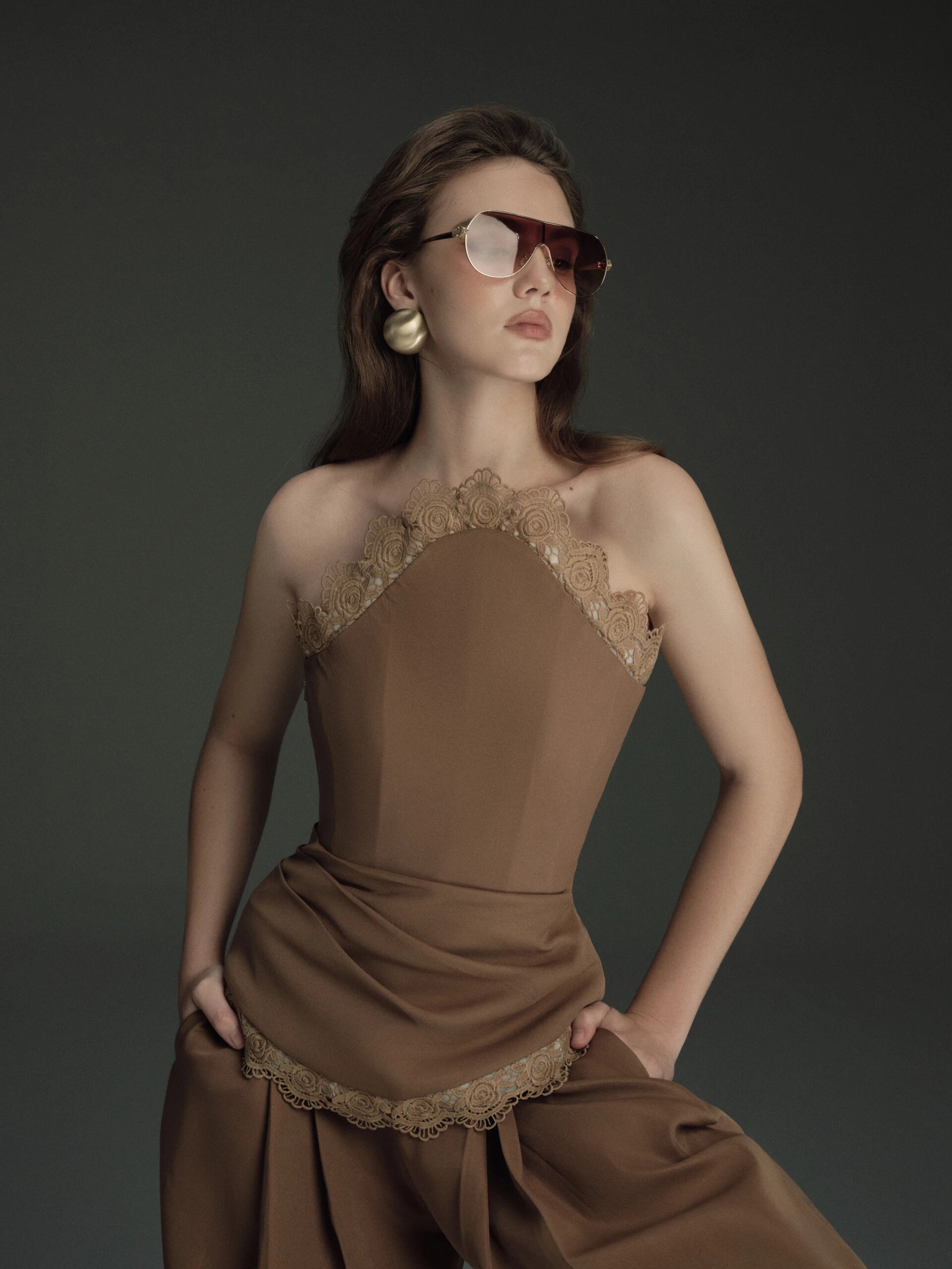 OIA STUDIO - Lia Pants — Brown
