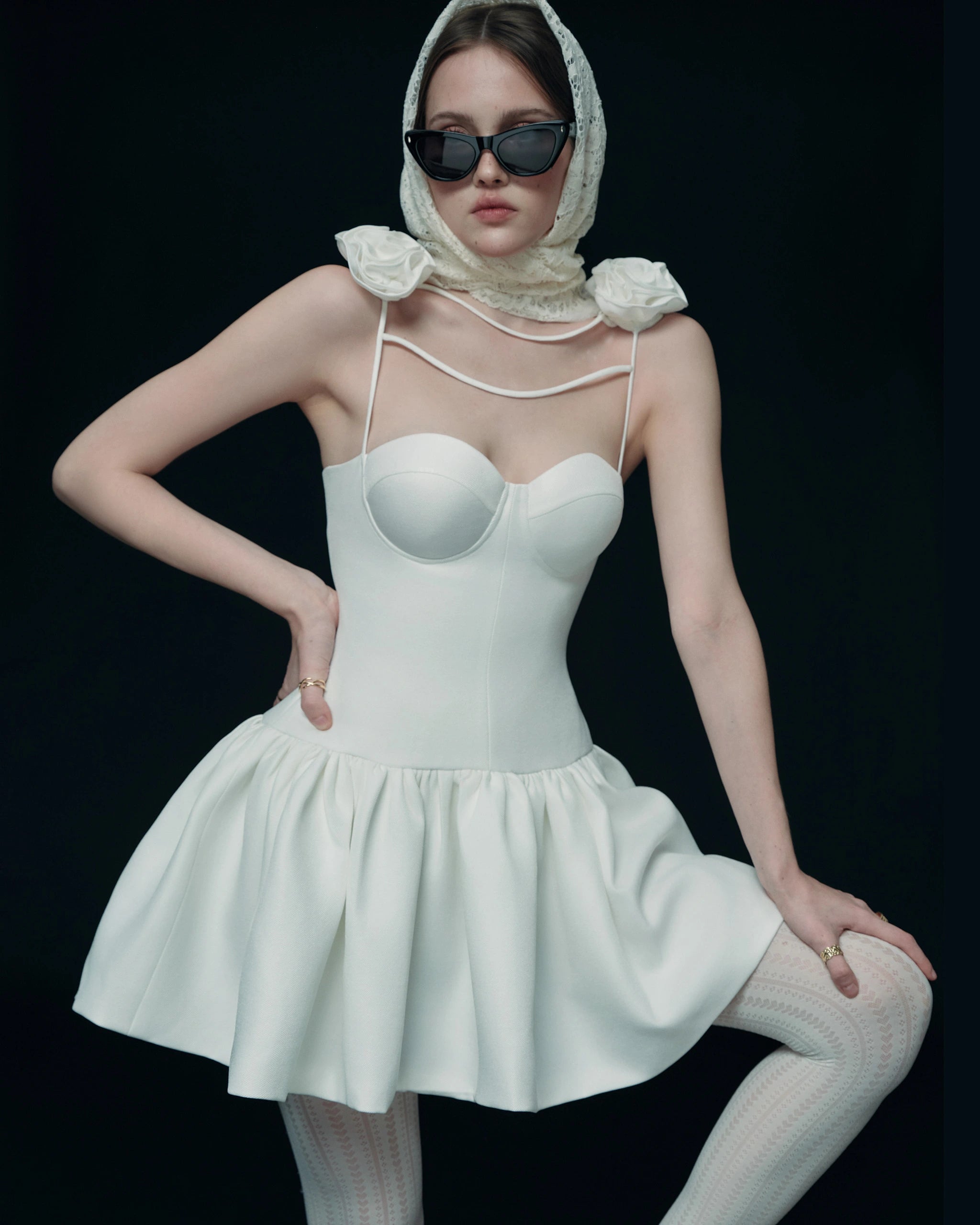 OIA STUDIO - Amorette Dress — White