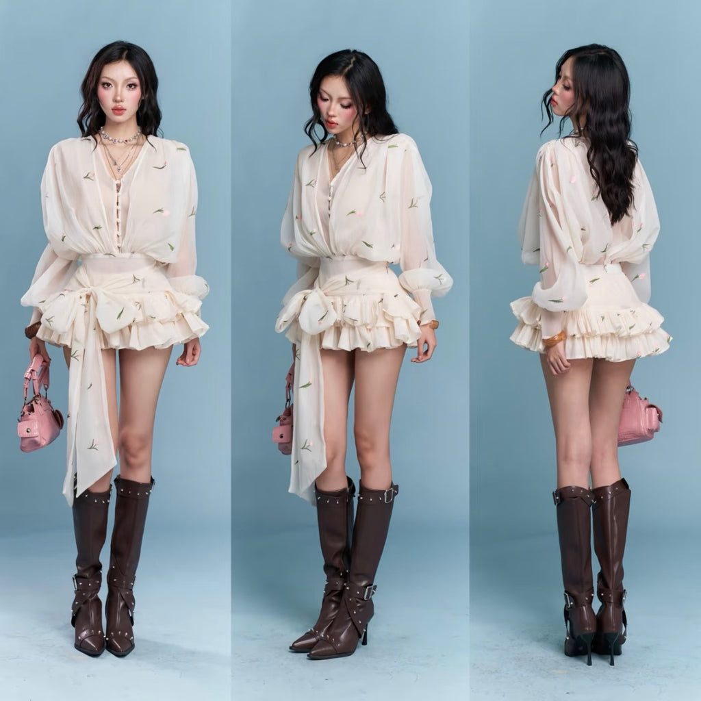 Chan Club Mary Tulip Dress