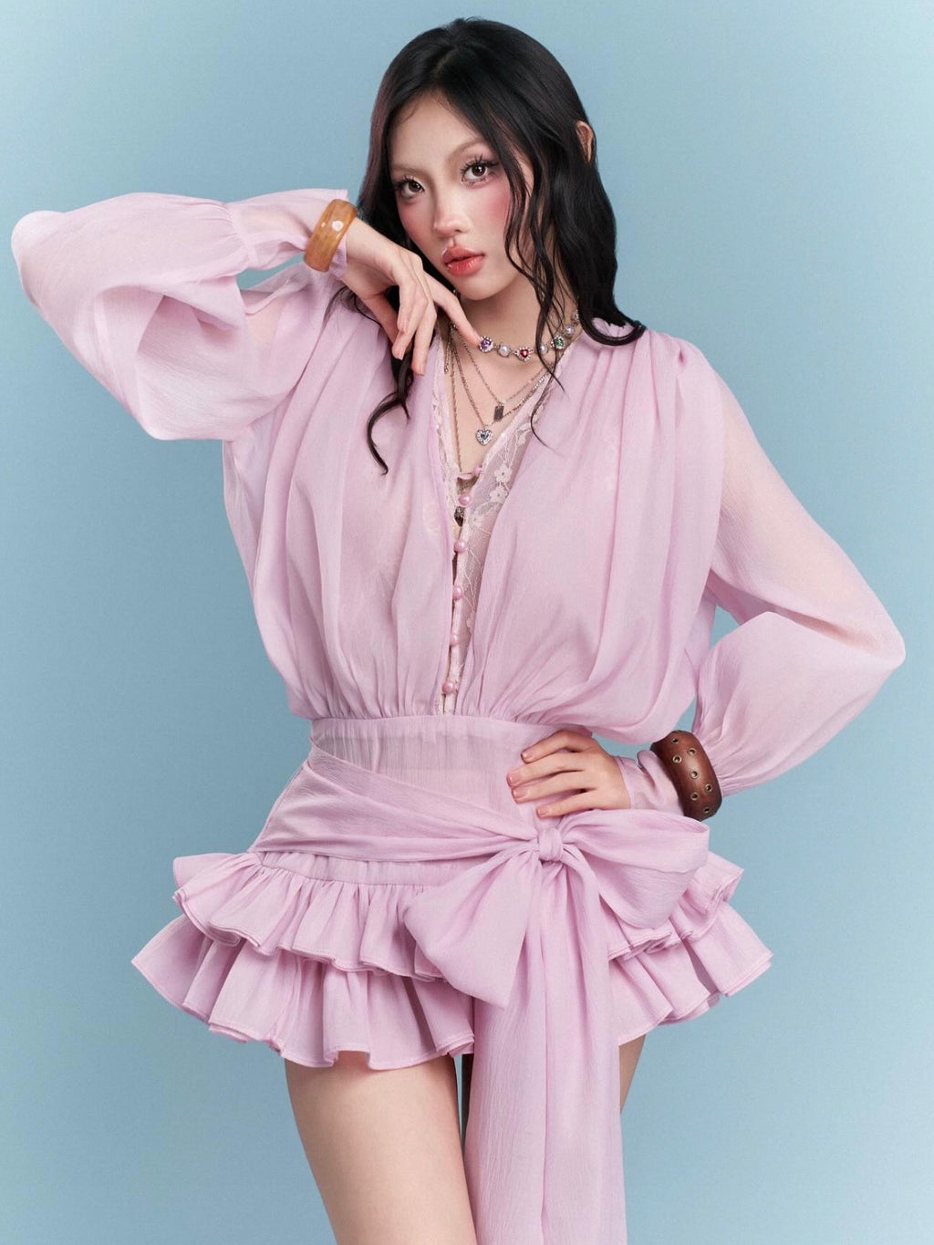 Chan Club Mary Pink Dress