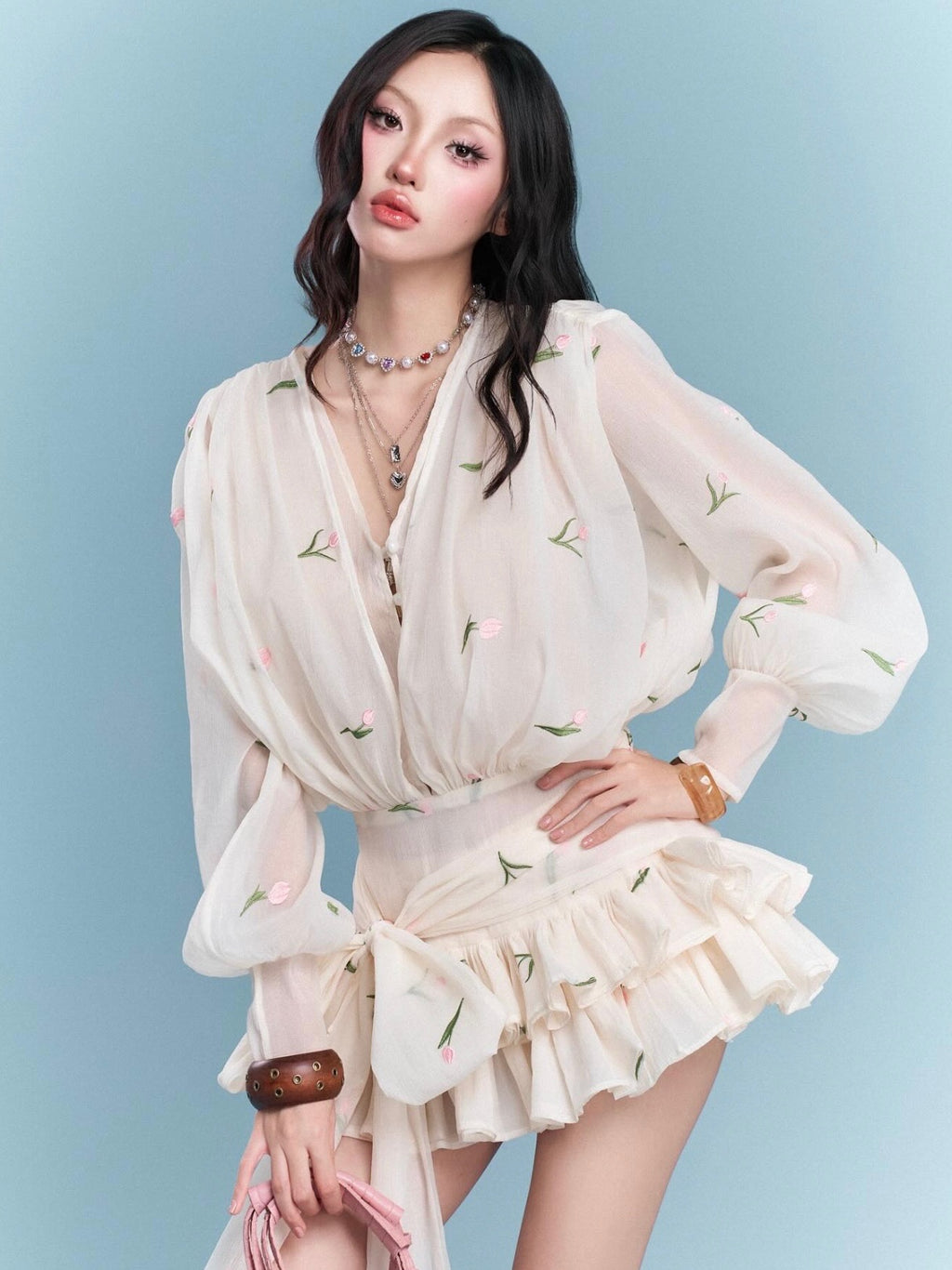 Chan Club Mary Tulip Dress
