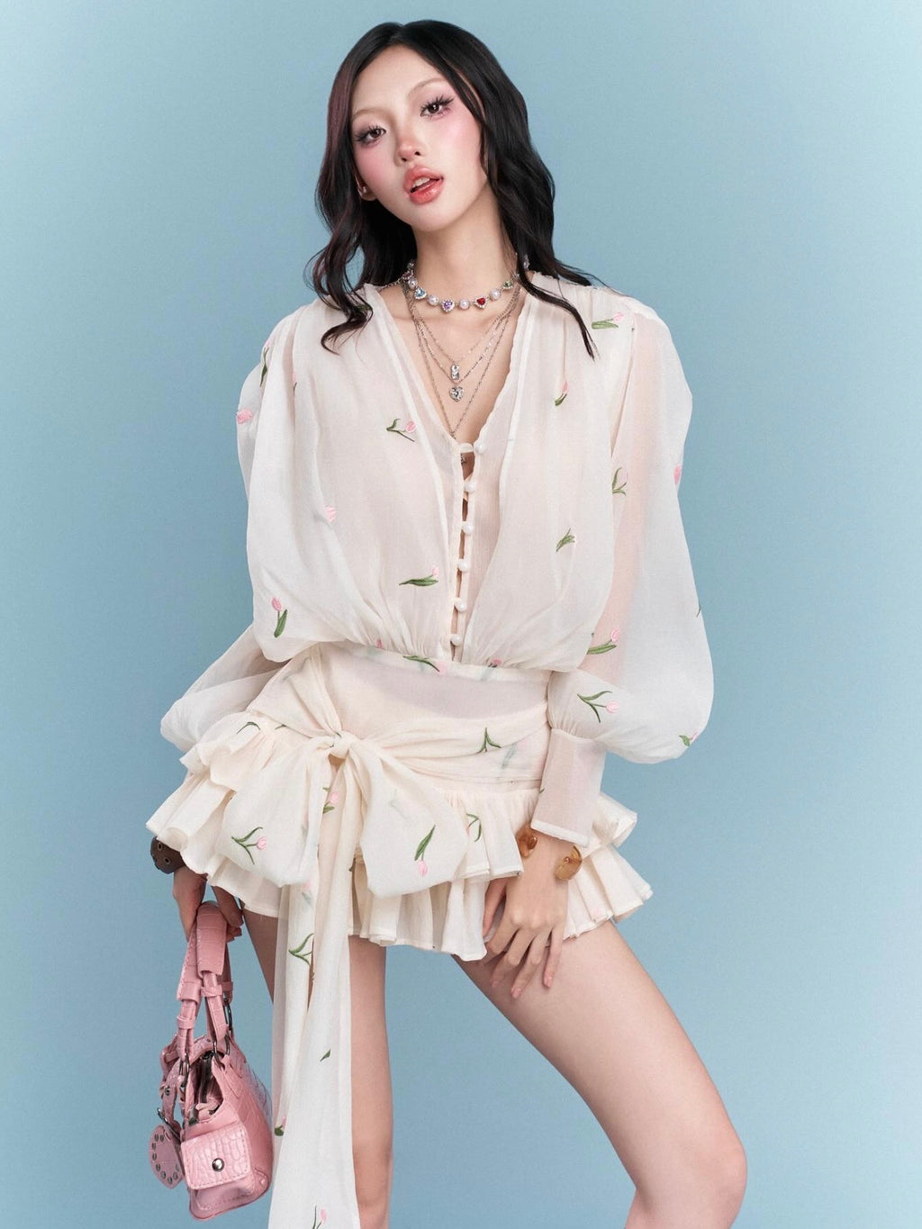 Chan Club Mary Tulip Dress