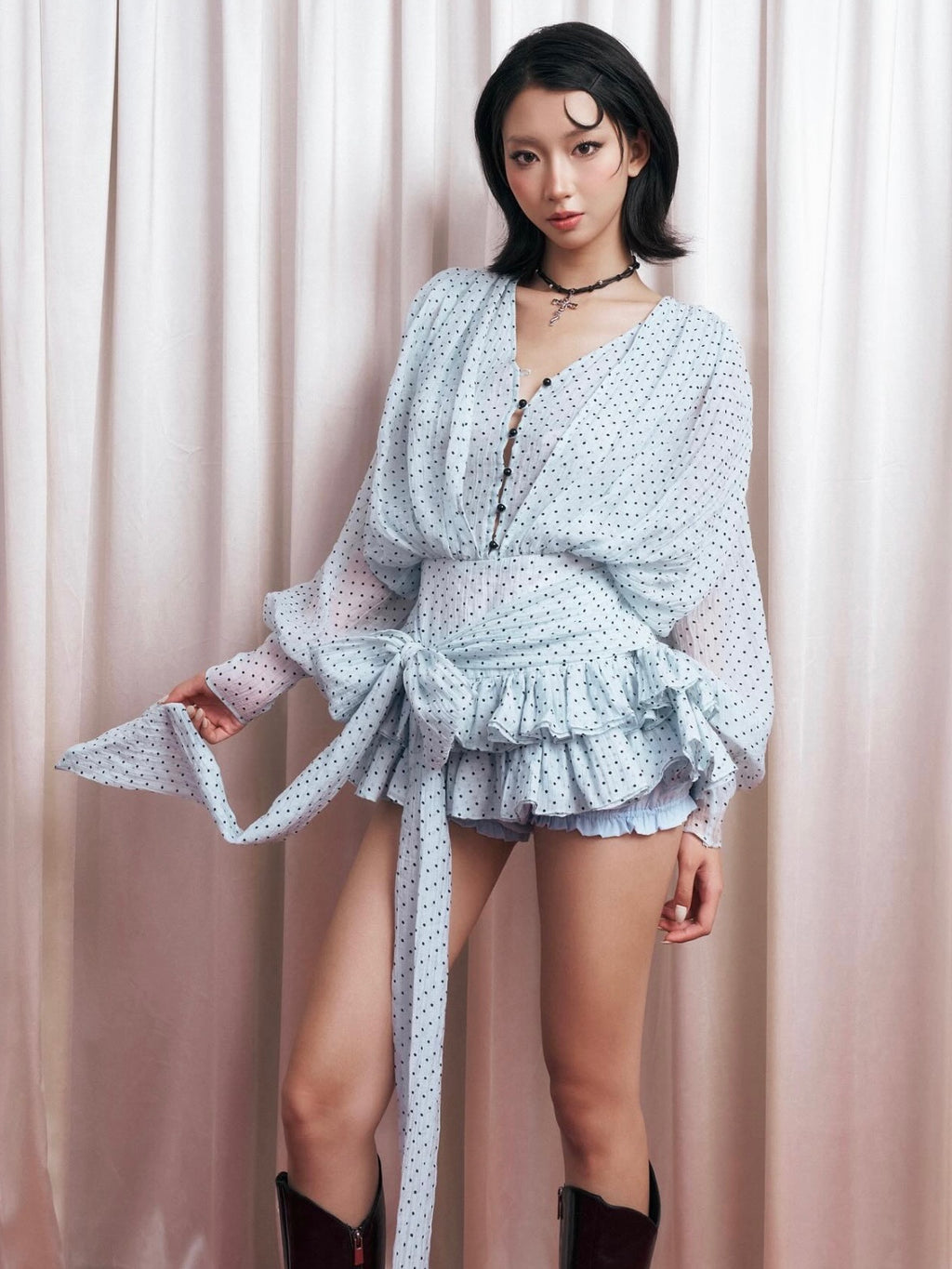 Chan Club Fera Blue Dress