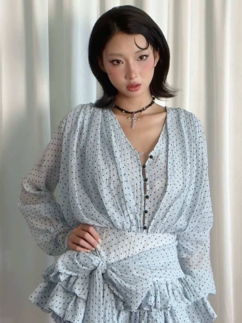 Chan Club Fera Blue Dress