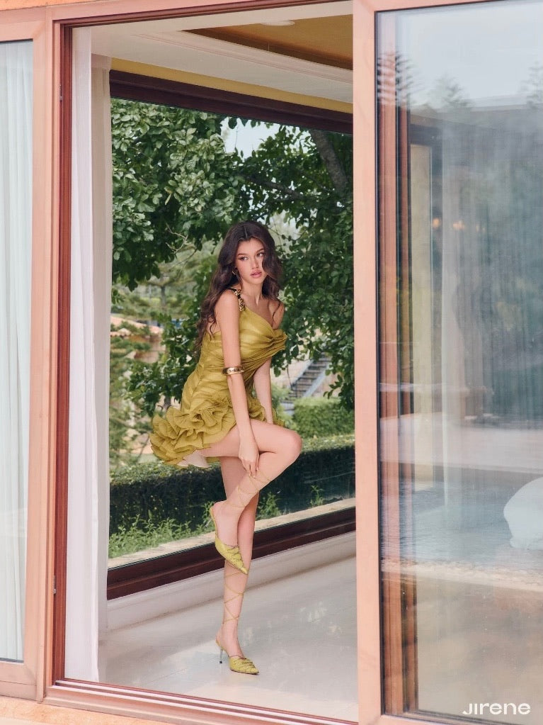 Jirene Studio SUMMA DRESS | Sunlit sculpted allure