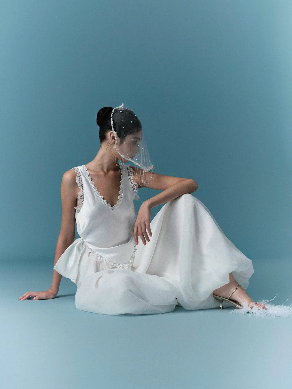 OIA STUDIO - Miuciu Top — White