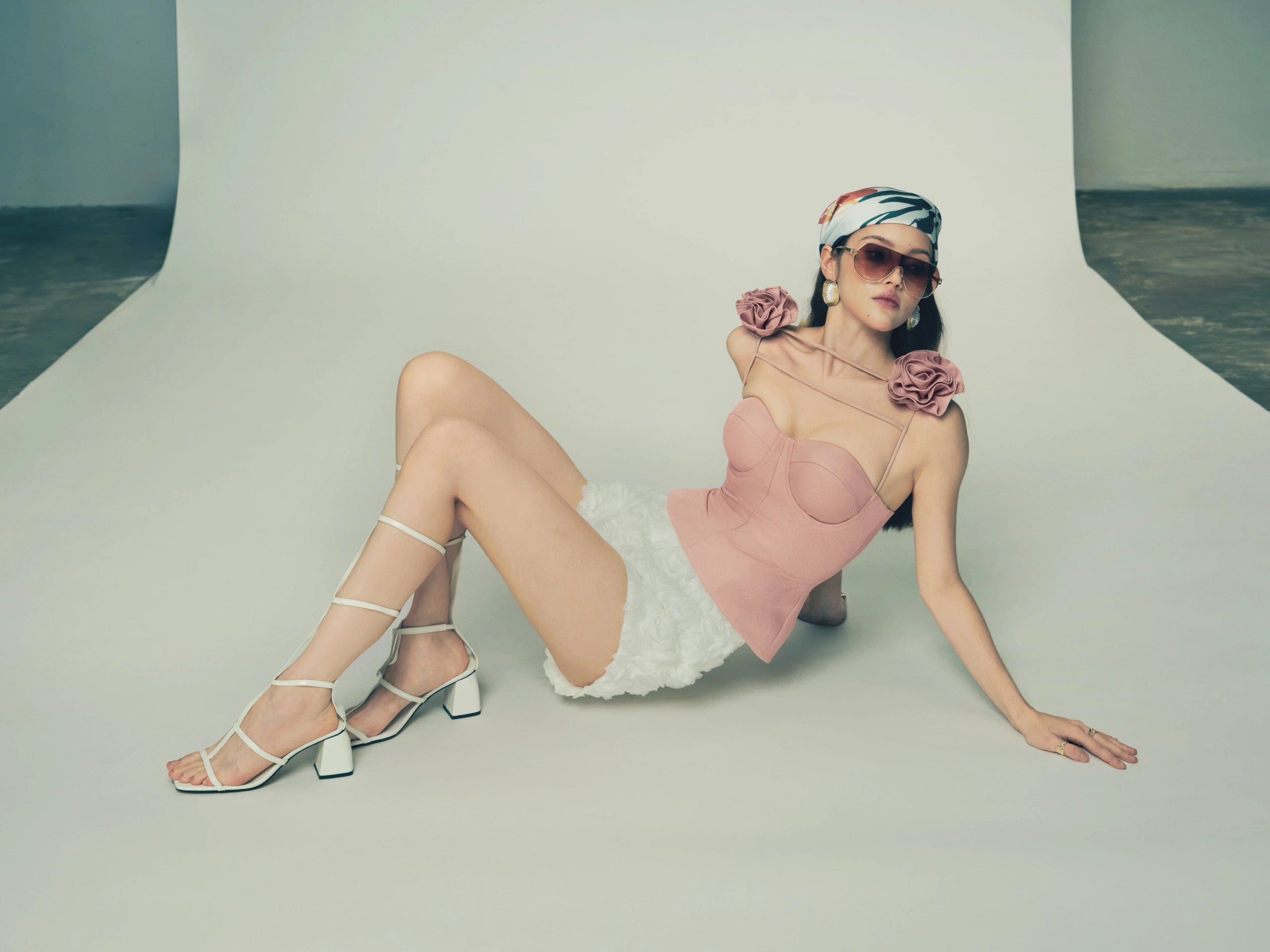 OIA STUDIO - Idalia Corset Top — Pink