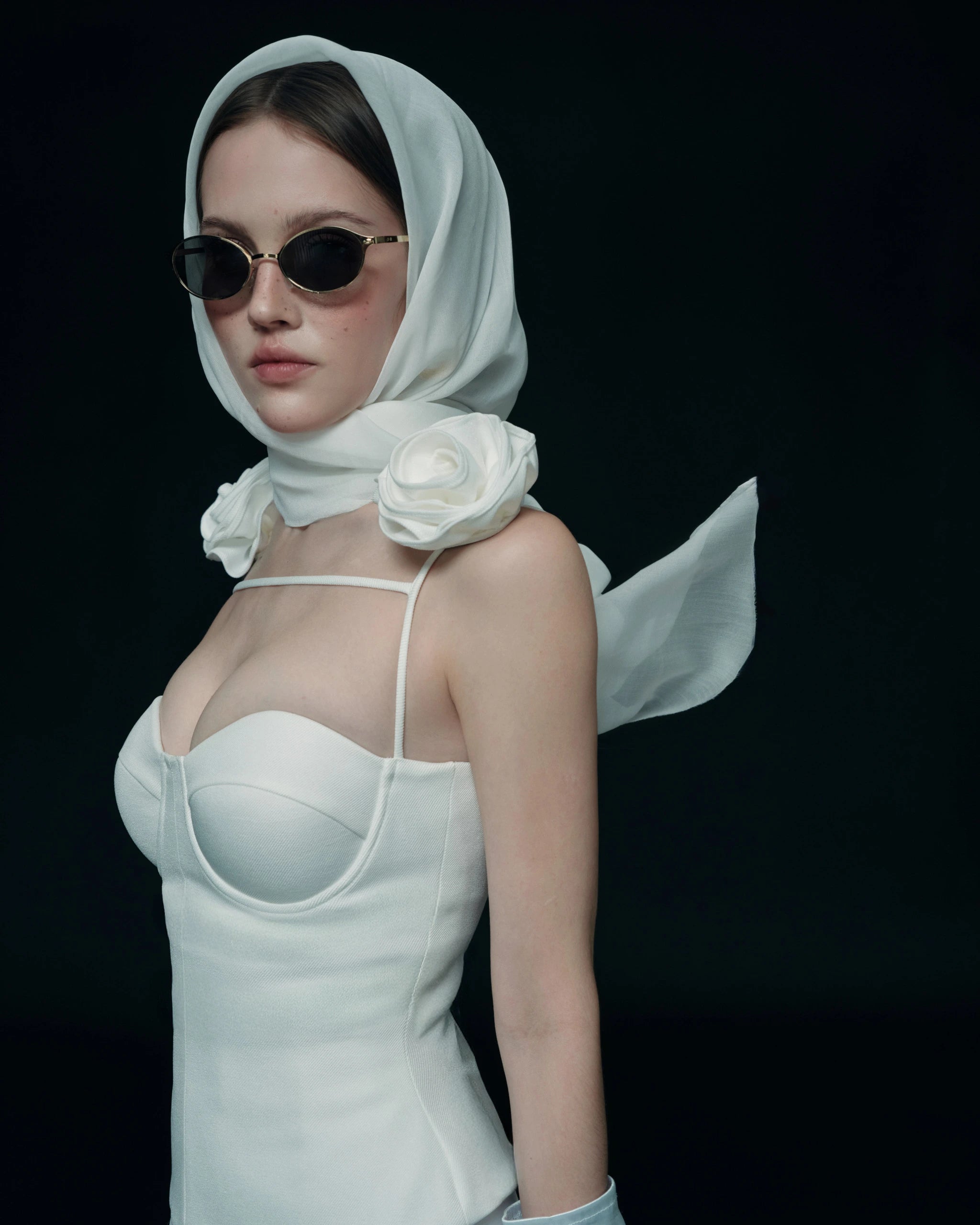 OIA STUDIO - Idalia Corset Top — White