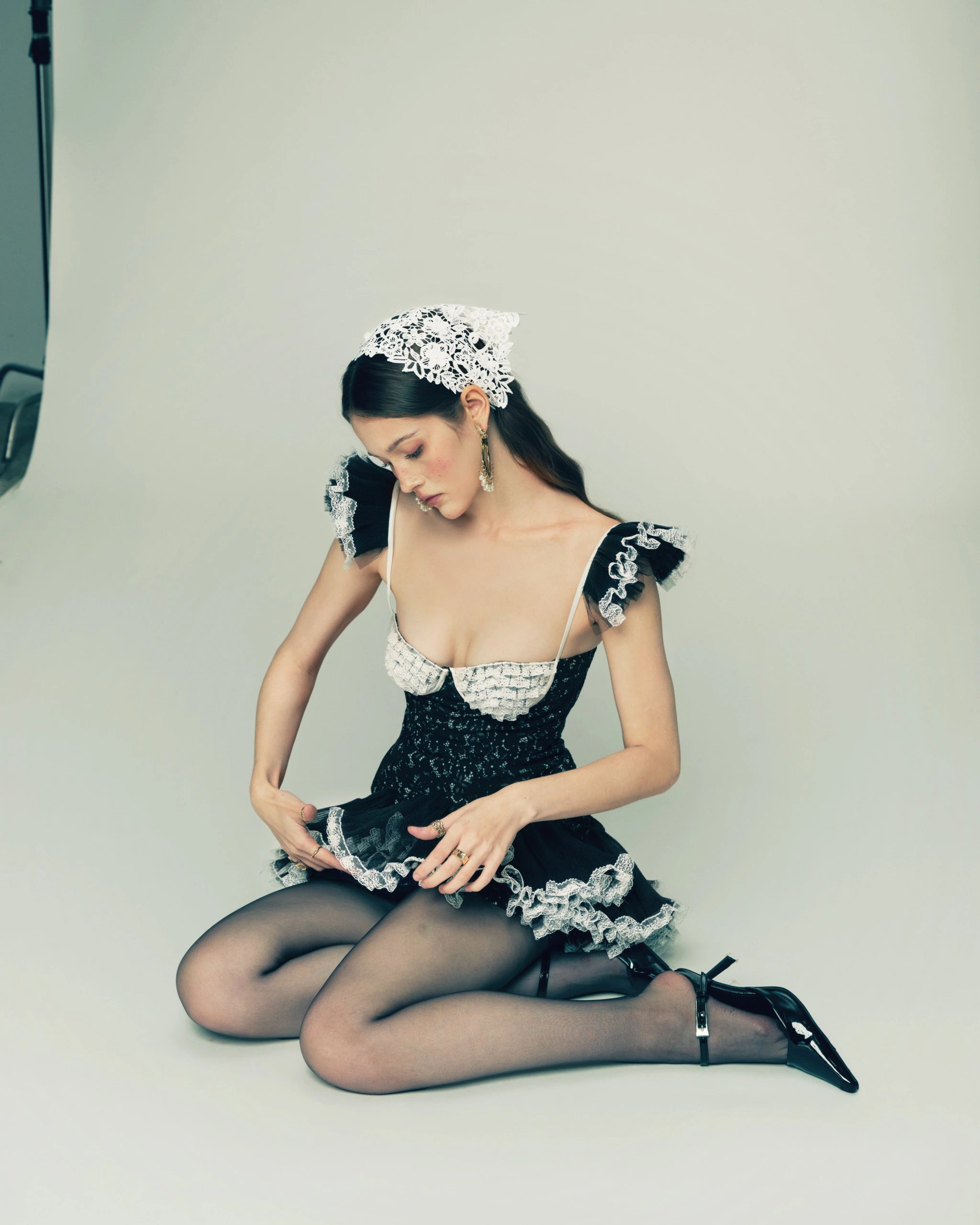 OIA STUDIO - Lunette Dress — Black