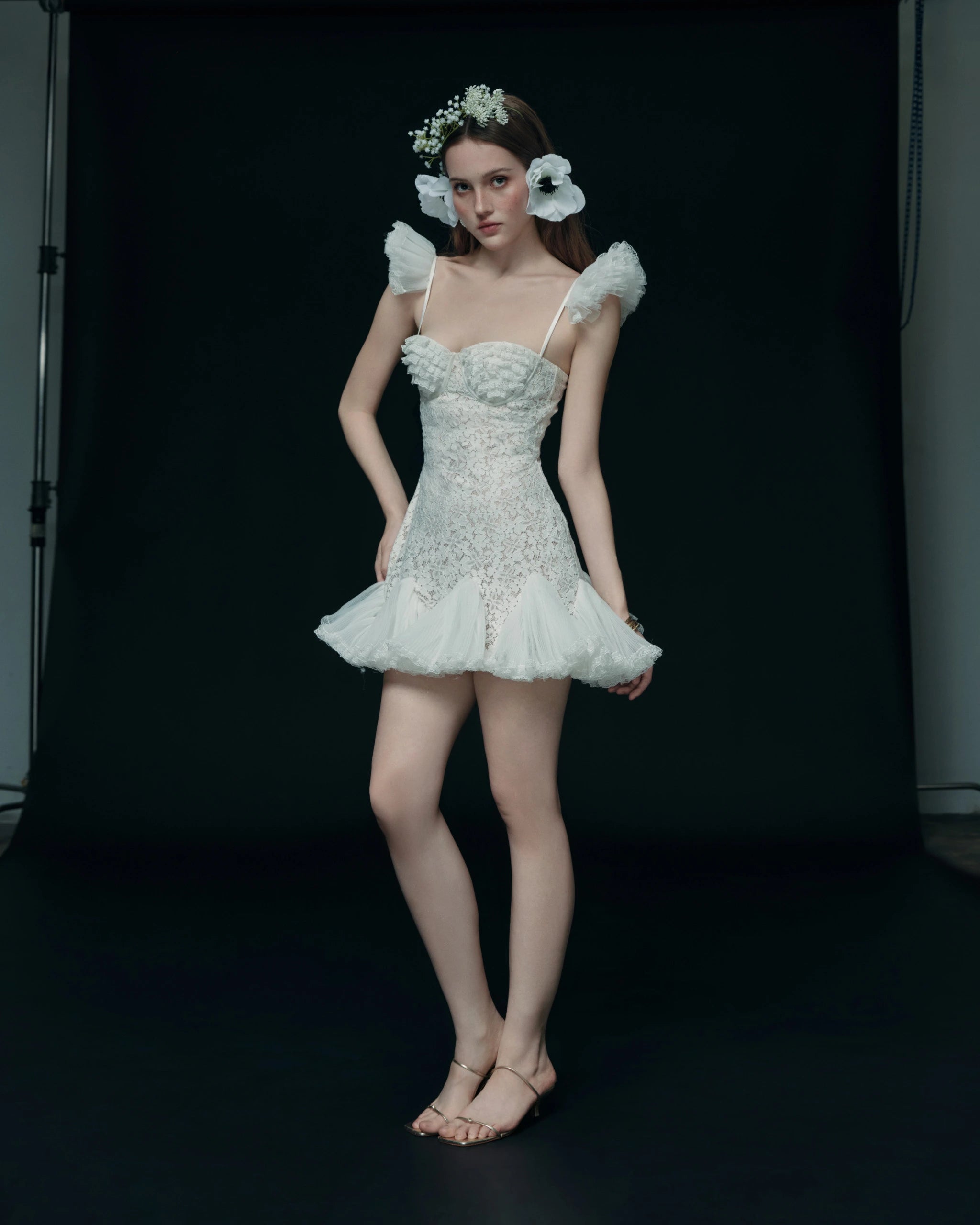 OIA STUDIO - Lunette Dress — White
