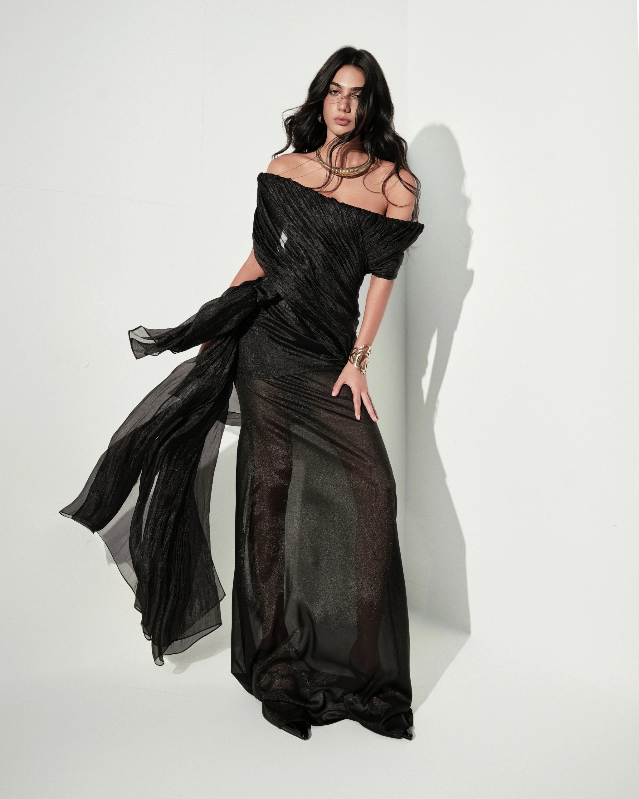 OIA STUDIO - Delphinus Skirt — Black