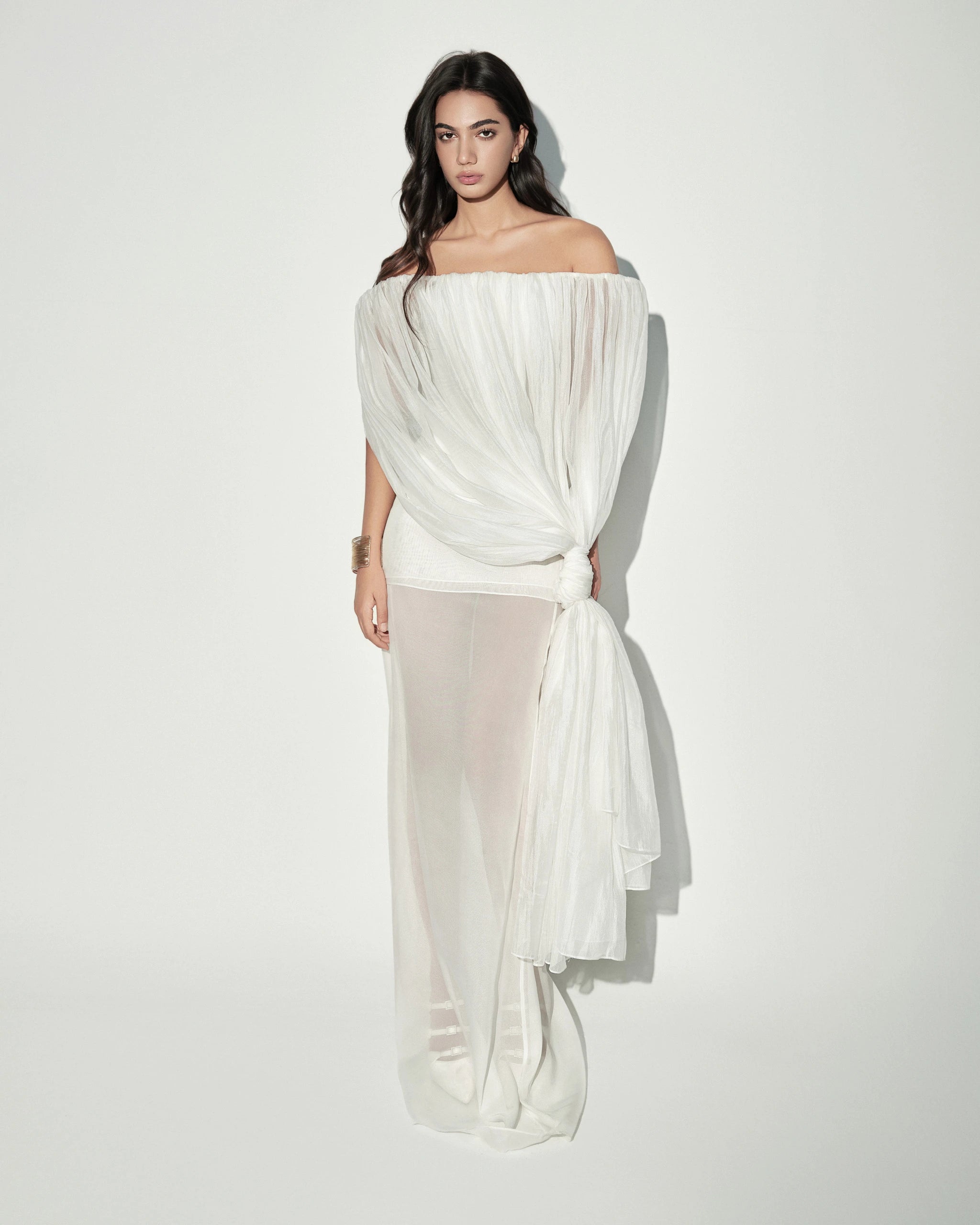 OIA STUDIO - Delphinus Skirt — White