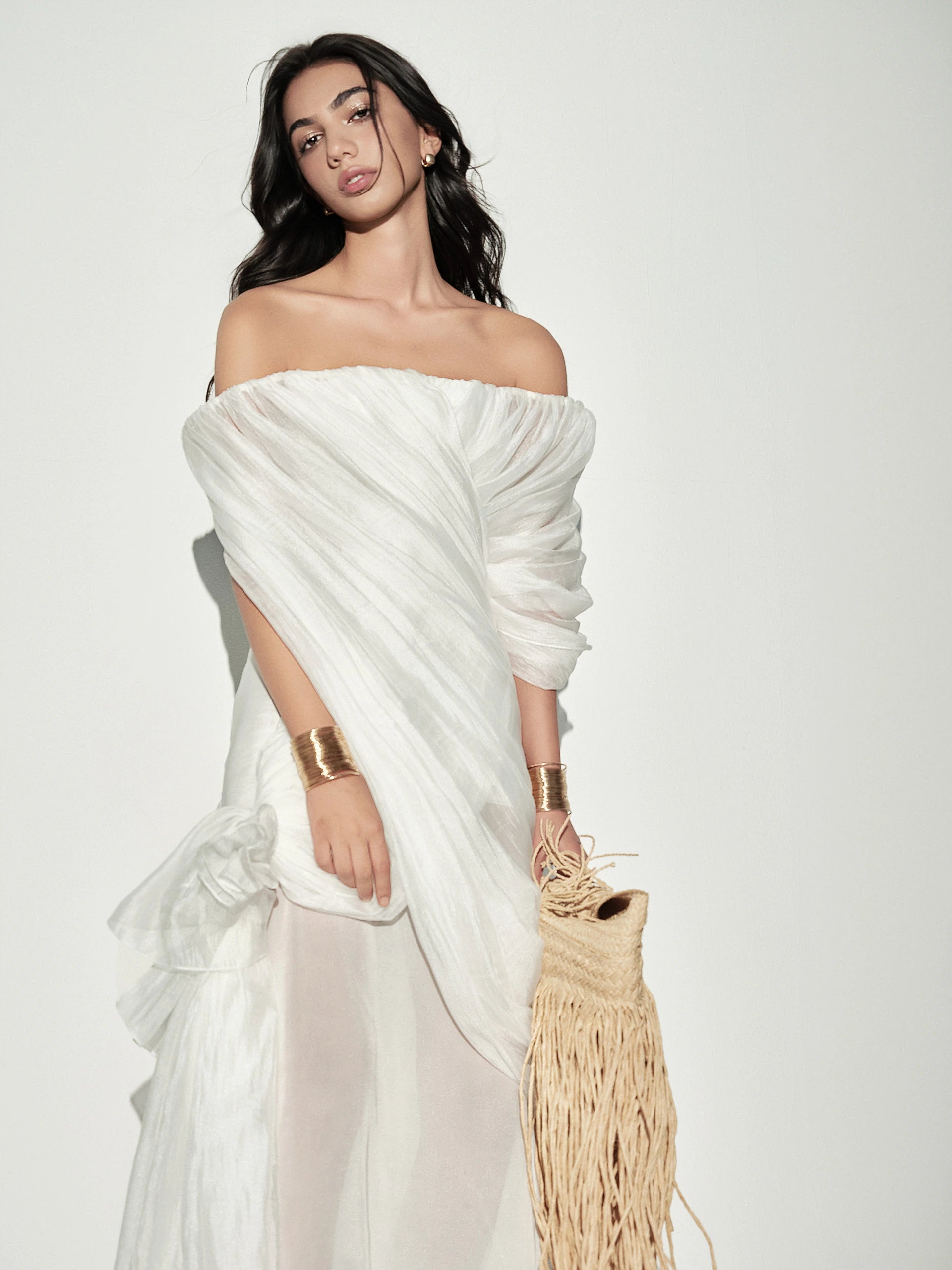 OIA STUDIO - Delphinus Skirt — White
