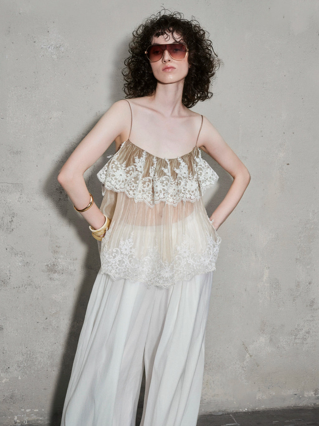 OIA STUDIO - Water Lilies Top